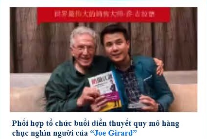 Thầy Lâm Vỹ Phong cùng Joe Girard