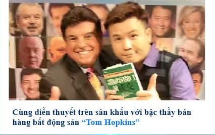 Thầy Lâm Vỹ Phong cùng Tom Hopkins